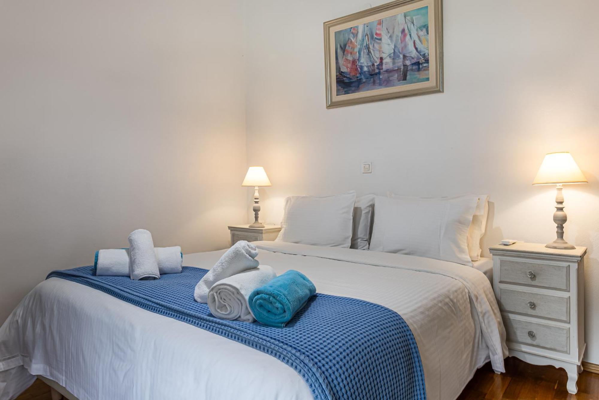 Dimitra Apartment With Private Pool And Sea View -The Ground Floor Of A Two Storey Building Daratsos Esterno foto